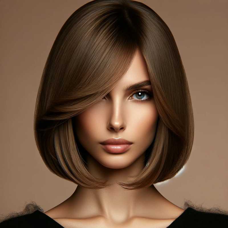 Tóc layer lob (long bob)