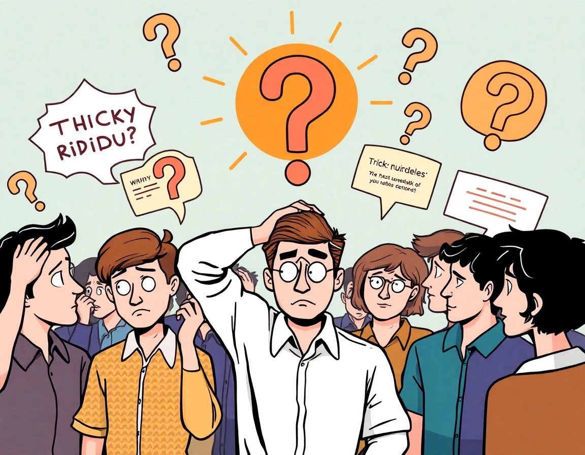 Những câu đố gài bẫy thử thách não bộ và cách giải hiệu quả nhất
