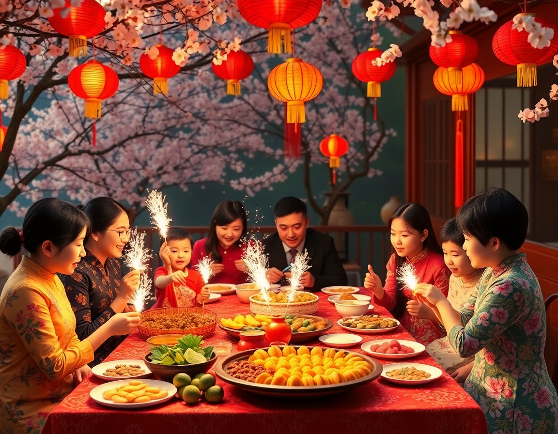 Câu đố chủ đề mùa xuân: Khám phá những điều thú vị về phong tục ngày Tết