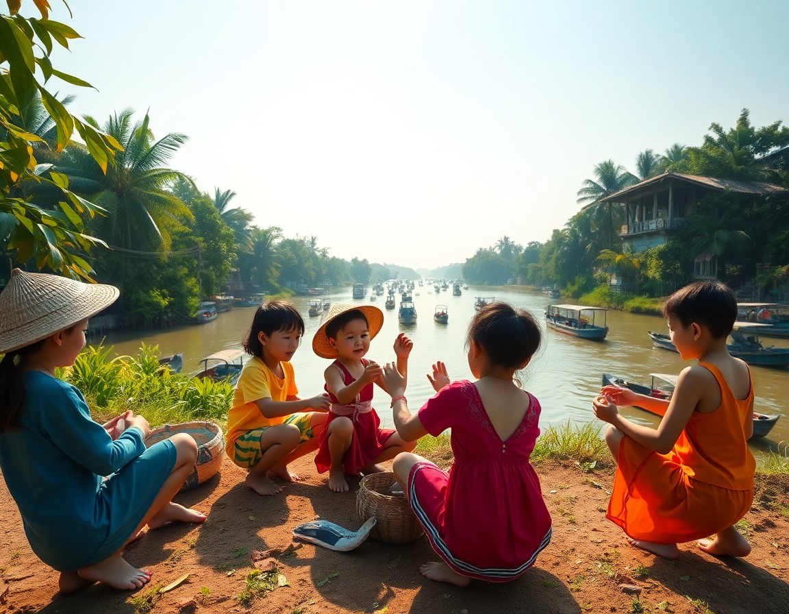 Những câu đố về miền Tây: Khám phá văn hóa sông nước qua trò chơi dân gian
