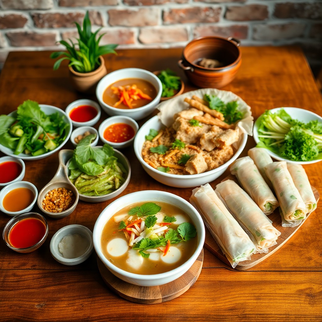 Câu đố về ẩm thực việt nam? Phở, Bún bò Huế, Gỏi cuốn