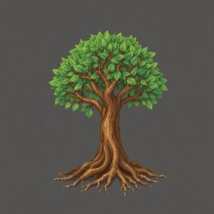 Câu đố về cây? Lá cây, thân cây, rễ cây