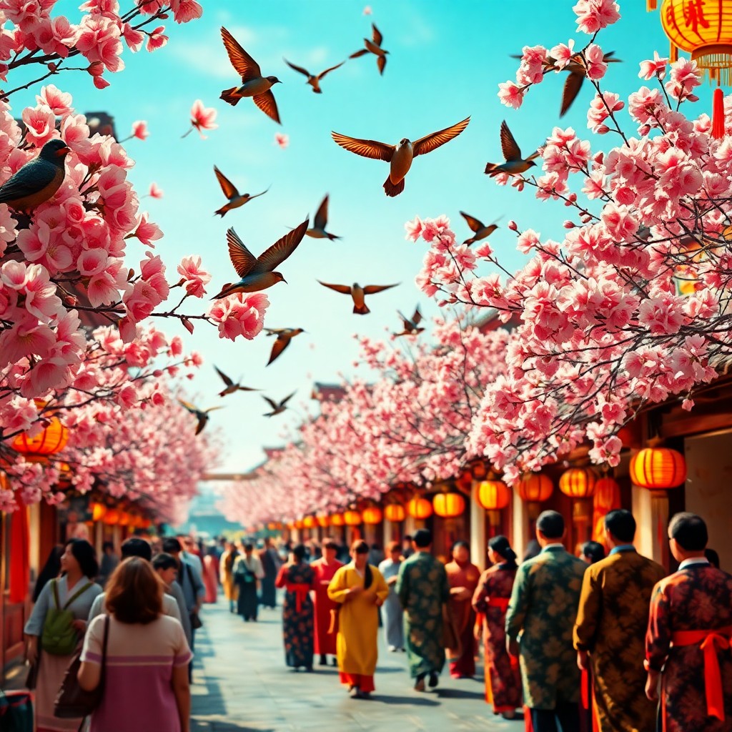 Câu đố về mùa xuân? Hoa đào, chim én, lễ hội đầu năm Câu đố về mùa xuân? Hoa đào, chim én, lễ hội đầu năm