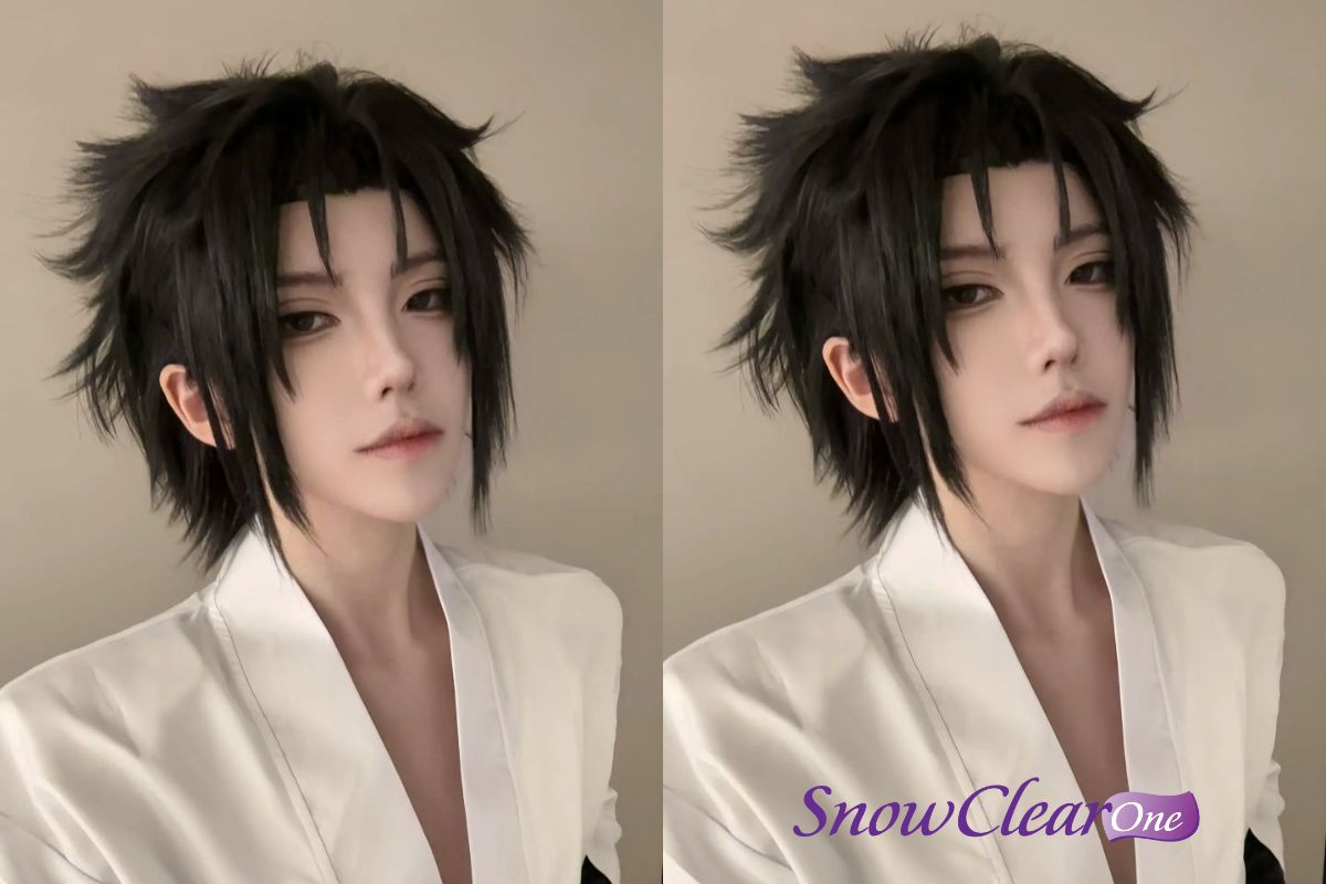 Sasuke và tóc mái lệch emo