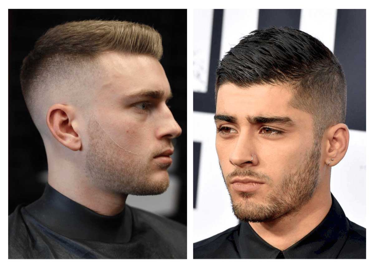 Low Fade, Mid Fade và High Fade Crew Cut