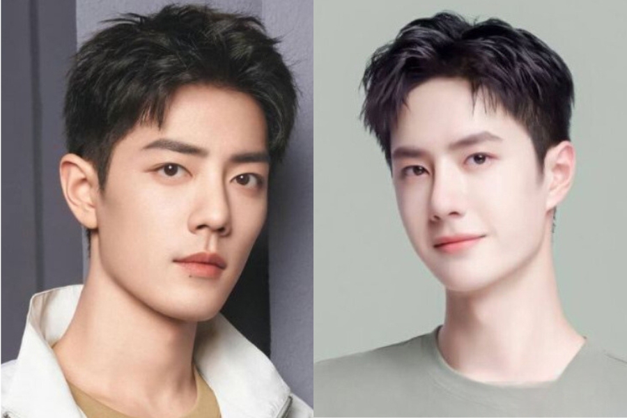 Ivy League Crew Cut được tạo kiểu sang bên