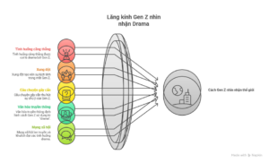 Minh họa cách “drama” được sử dụng phổ biến trong thảo luận mạng xã hội